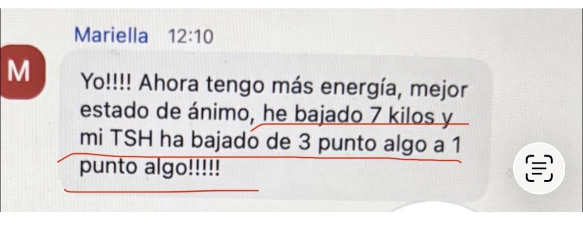 Testimonio real de alumna, más energía y bajó de peso