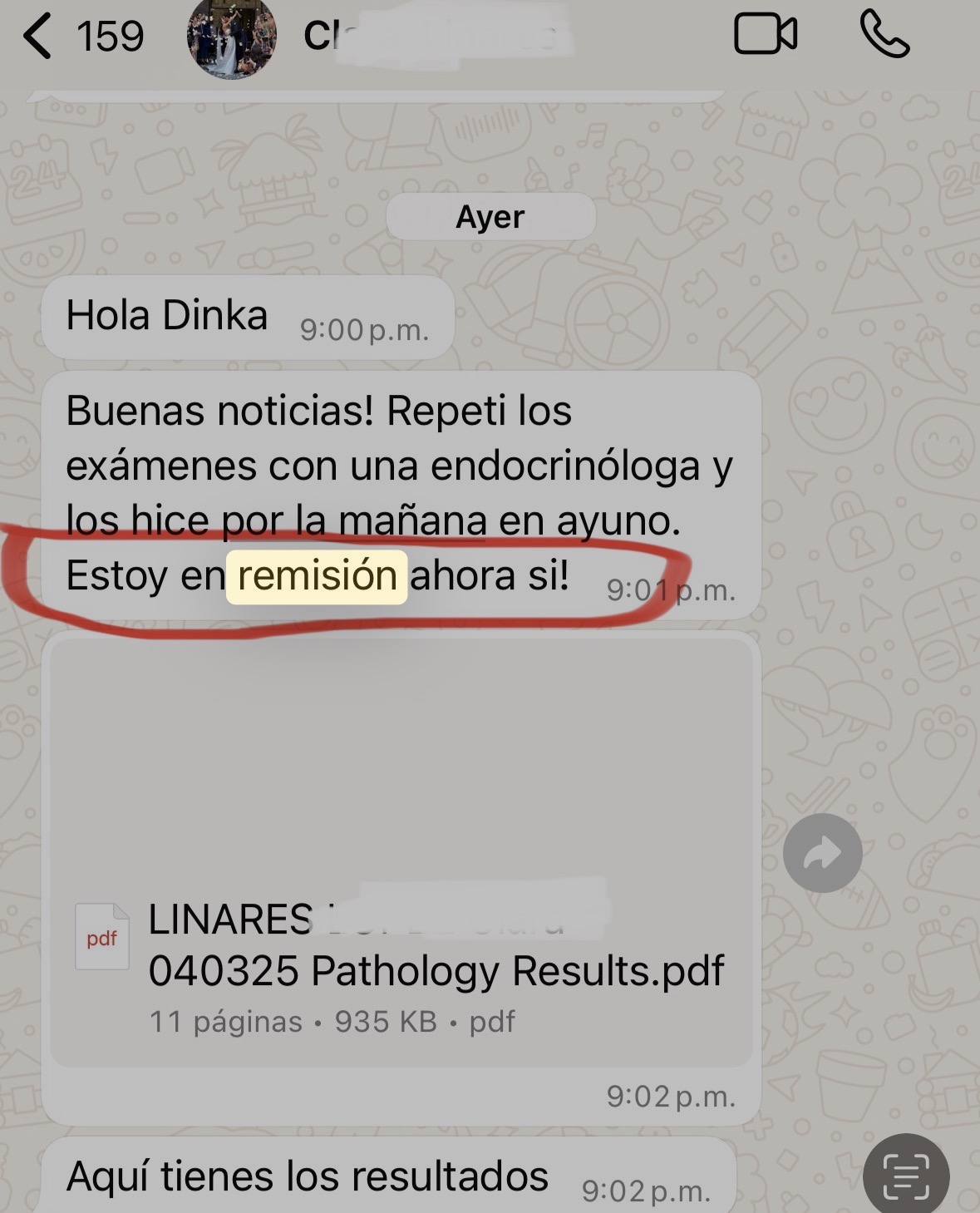 Testimonio real de alumna — Adry